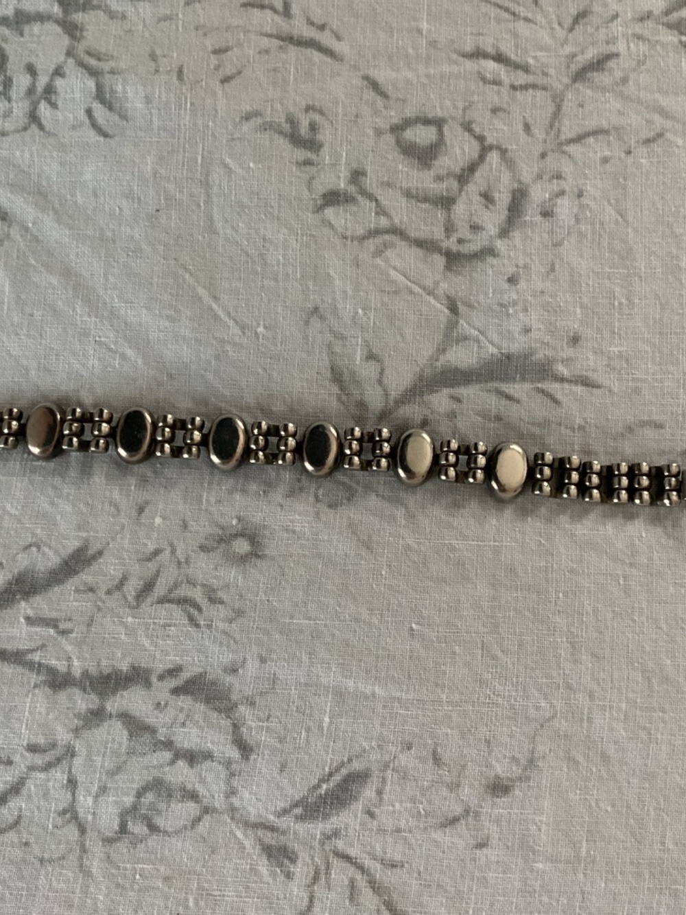 SALE! Price Drop!  EUC 950 Silver Mexico Onyx Bracelet - Picture 3 of 6